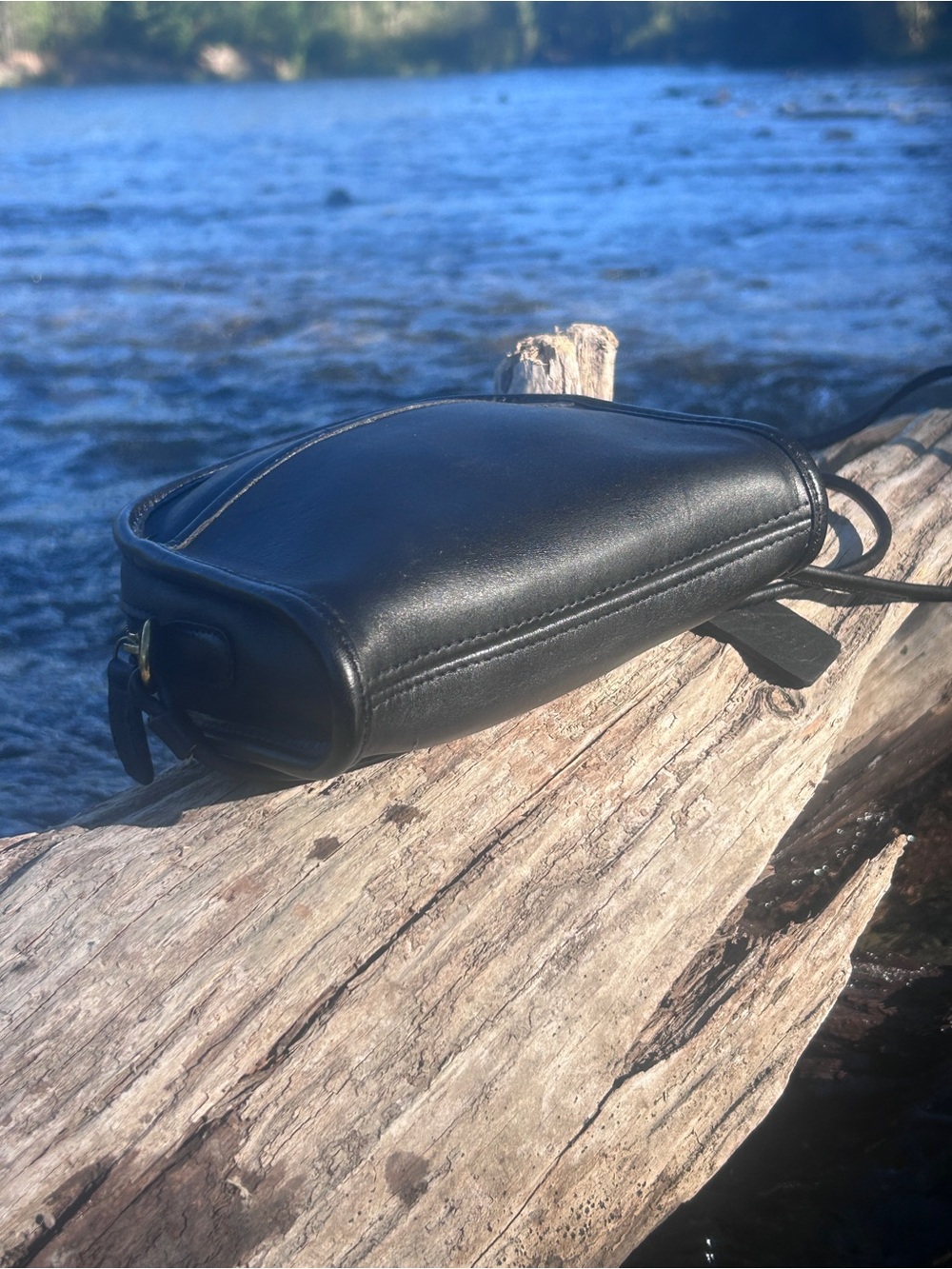 Vintage Coach 9017 Abbie Zip Crossbody Made in the United States 🇺🇸 - Picture 9 of 12